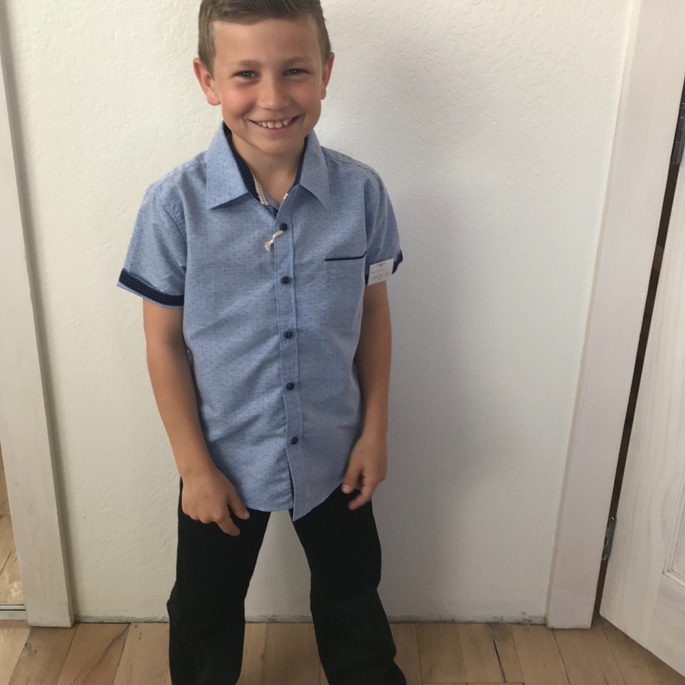 NEW!!! Boys Craft Flow button up shirt